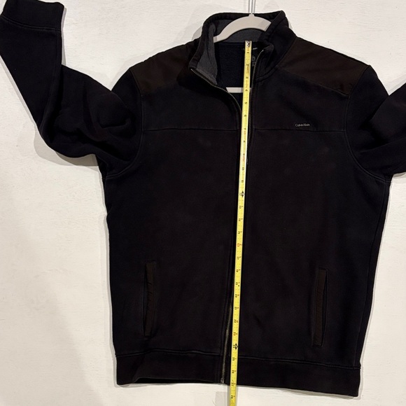 Calvin Klein Charcoal Full-Zip Jacket - Picture 5 of 6